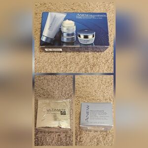 New! Avon Anew Rejuvenate Cream Bundle Skin Revitalize & Eye Moisturizer SPF 25